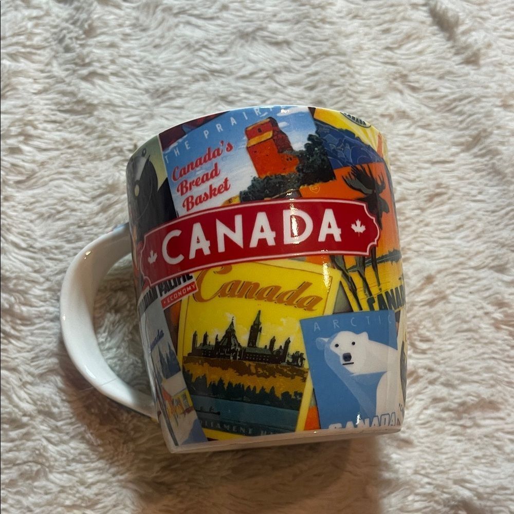 Canada Themed Multicolor Mug
